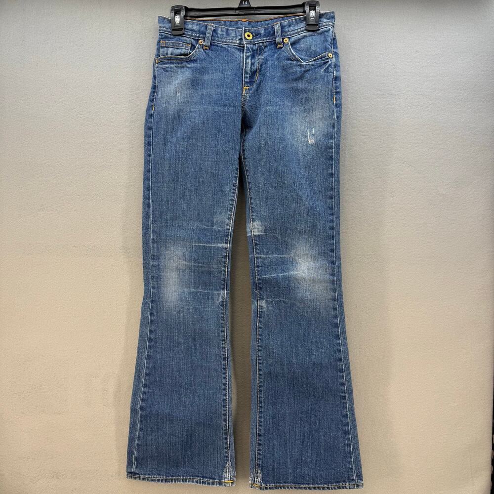 Ralph Lauren Polo Jean Co. Women's 4/27 Blue Stretch Whitney Jean  Flare